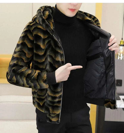 Winter Faux Mink Fur Slim Fit Jackets