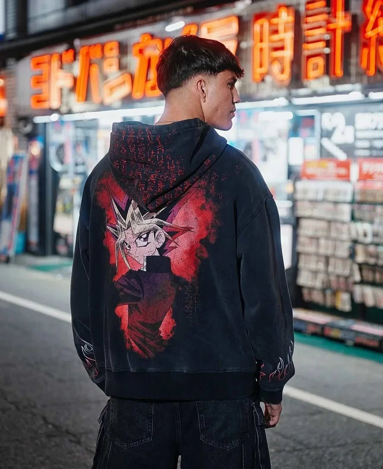 Y2K Yu-Gi-Oh Graphic Hoodies