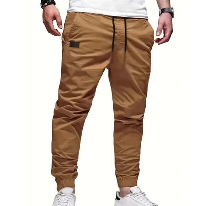 Multicolored Tapered Joggers