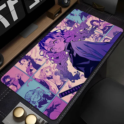 iguro And Mitsuri Love Bloom Desk Mat