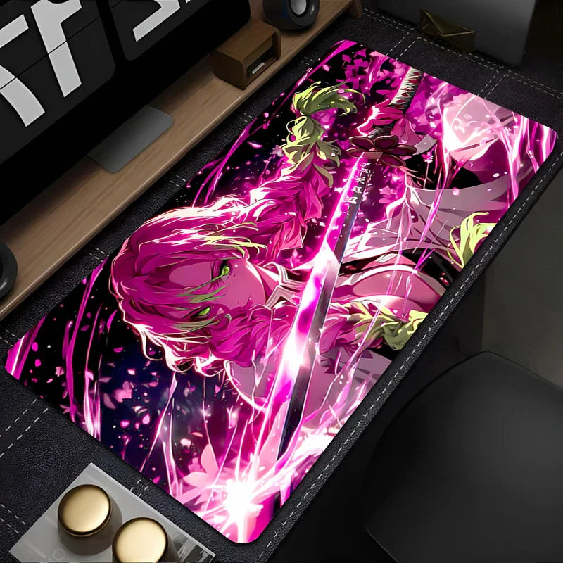 iguro And Mitsuri Love Bloom Desk Mat