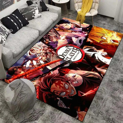 Demon Slayer Anime Printed Carpet 15 Sizes