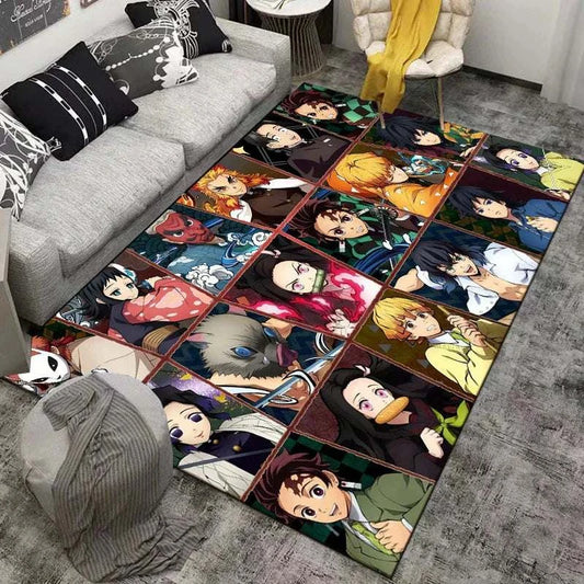 Demon Slayer Anime Printed Carpet 15 Sizes