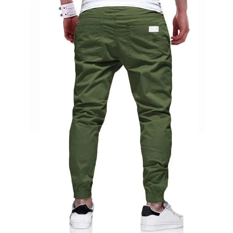Multicolored Tapered Joggers