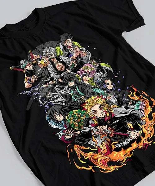Demon Slayer Anime Cotton T-shirt