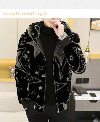 Winter Faux Mink Fur Slim Fit Jackets