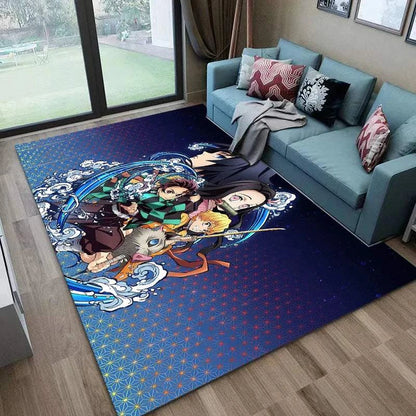 Demon Slayer Anime Printed Carpet 15 Sizes